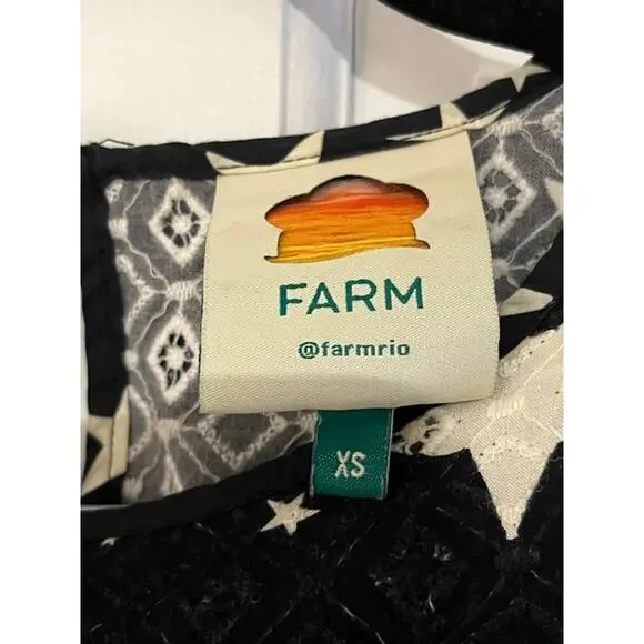 Farm rio Stardust Mini Dress, sz XS - Picture 5 of 12